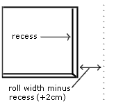 hanging wallpaper - marking out