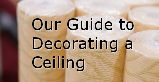 how to decorate a ceiling