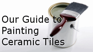 how to paint ceramic tiles