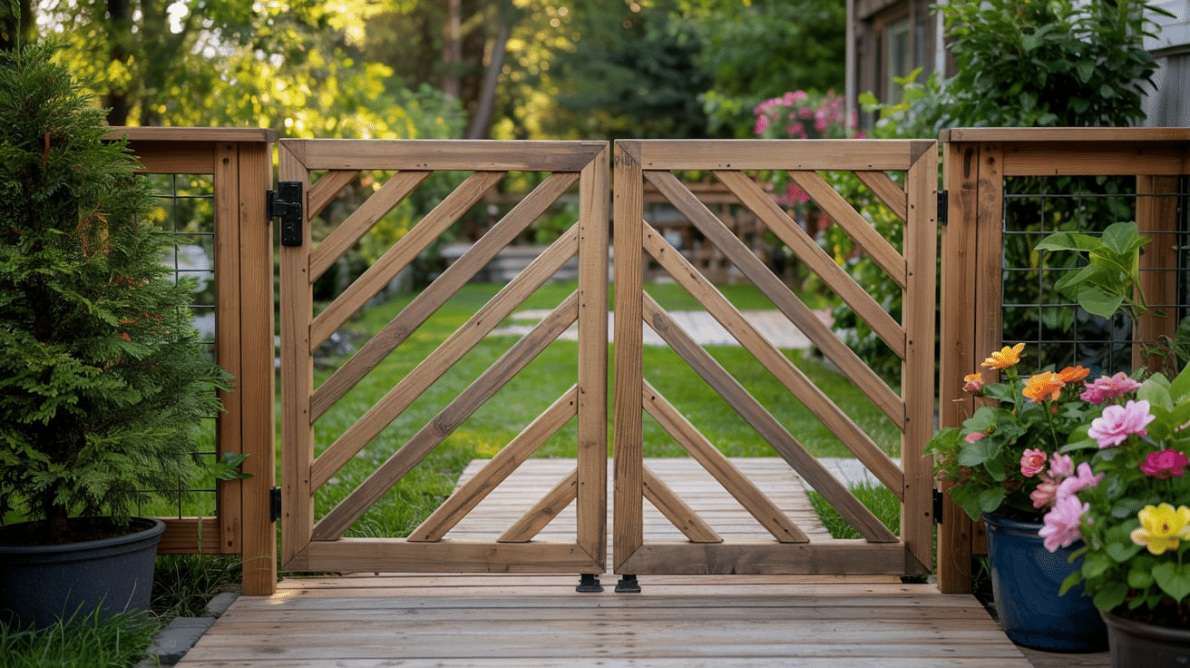 Slatted_Diagonal_Gate