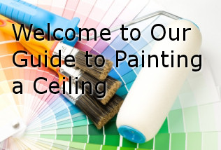 how to paint a ceiling