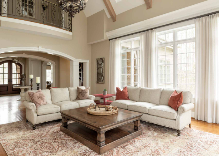 A Vibrant Living Room