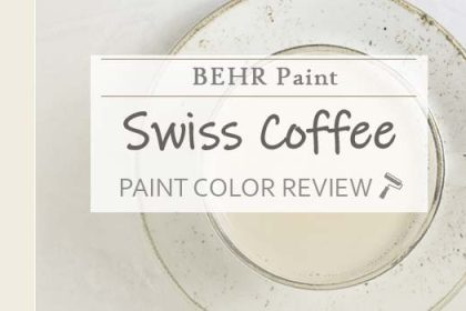 Behr Swiss Coffee Reviewing the Creamy Coffee's Majestic Delight