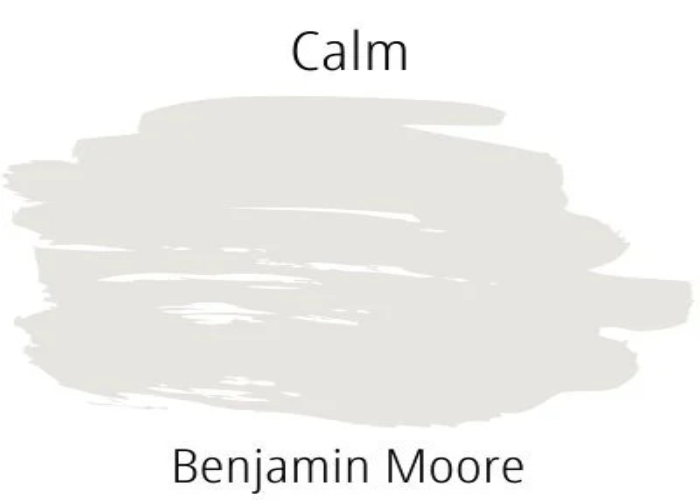 Calm Benjamin Moore OC-22 Shades and Undertones