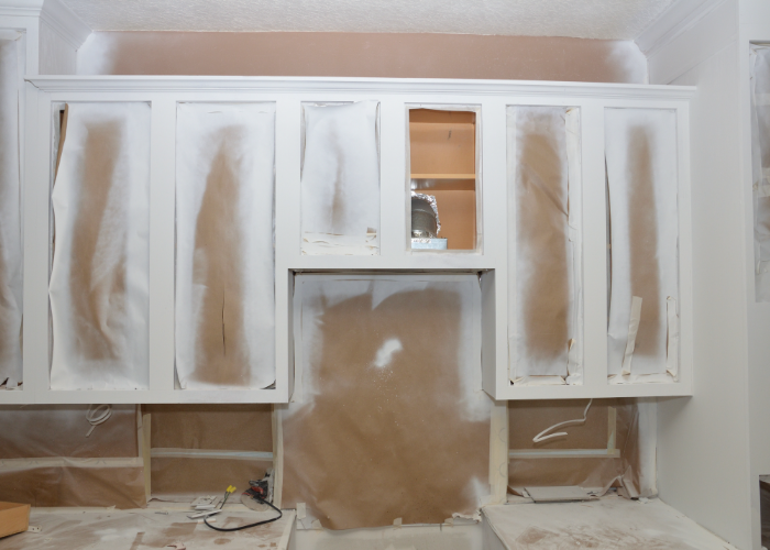 Preparing Cabinets for Painting