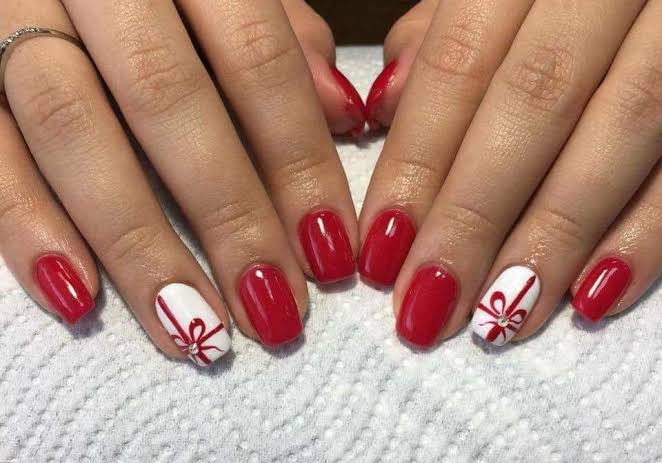 Red and White Combination