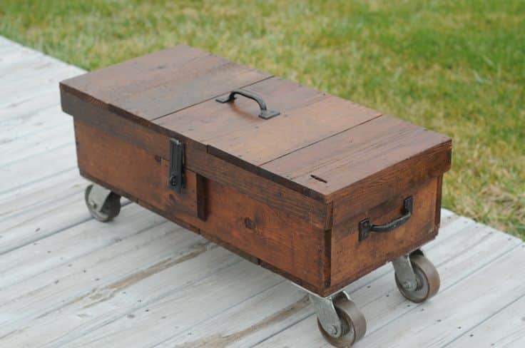 Toolbox Side Table