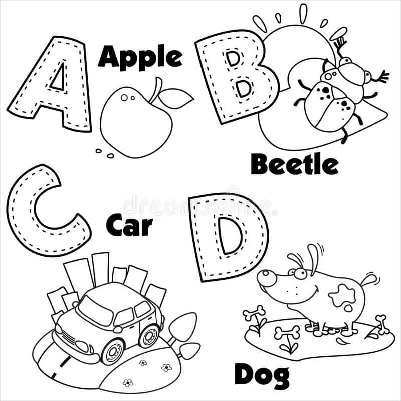 Alphabet Coloring