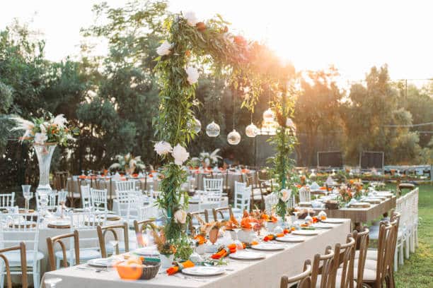 Arrange a Long Banquet-Style Table