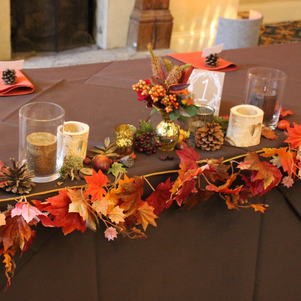 Autumn Leaf Luminaries