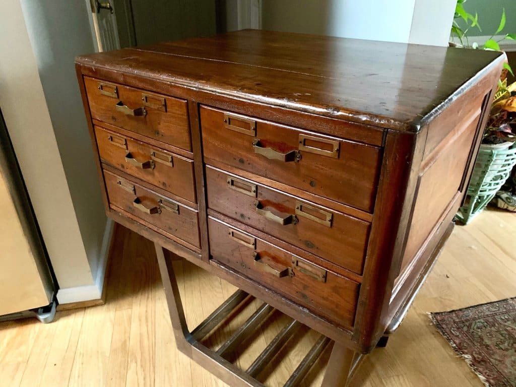 Card Catalog Desk