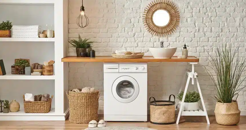 Simple Laundry Room Storage Ideas