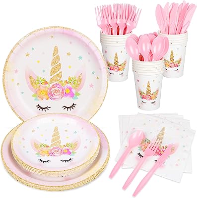 Cutlery Sets for Unicorn Party Ideas