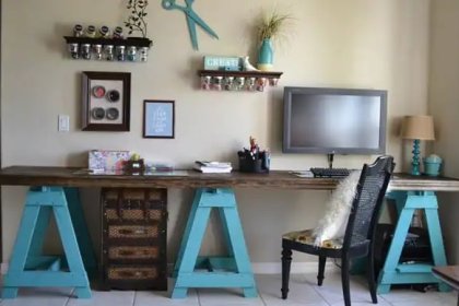DIY Craft Desk Ideas for Your Craft Room
