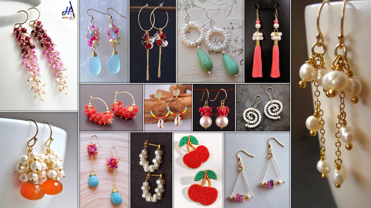 DIY Polymer Clay Earring Ideas - Kids Art & Craft