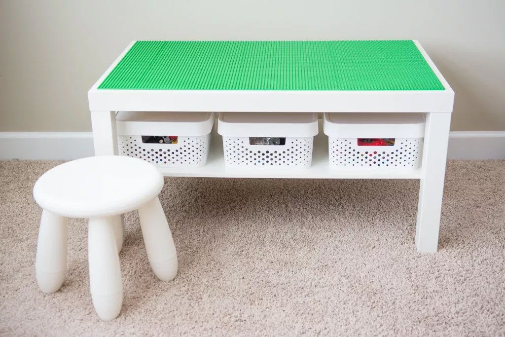 DIY Lego Table with Storage Under $50