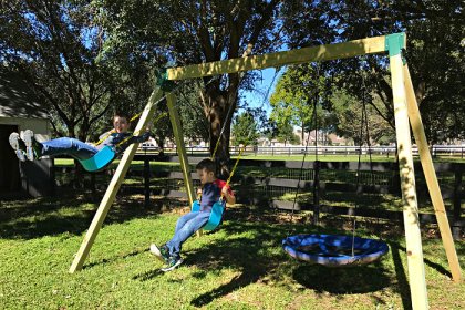 DIY Swing Set - How to Easily Build Your Own - create and find