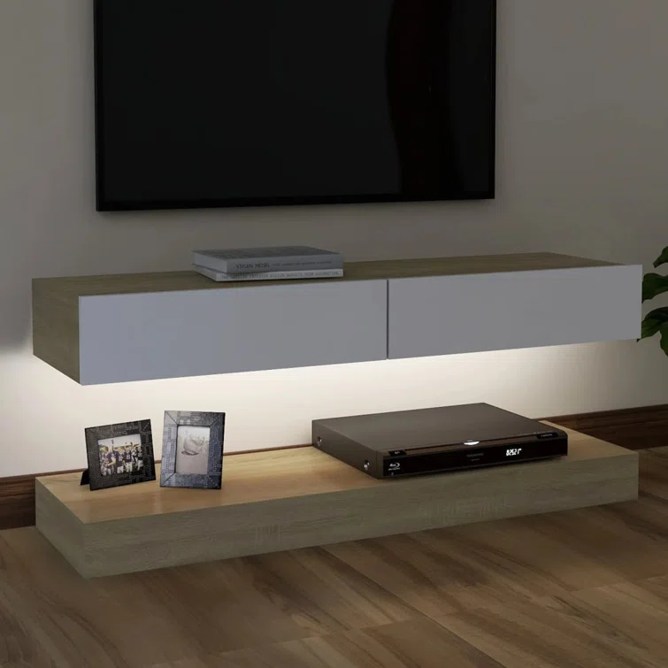 Dual Piece TV stand with LED .jpg