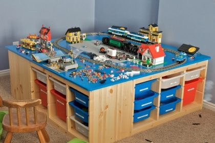 Easy DIY Lego Table with Storage