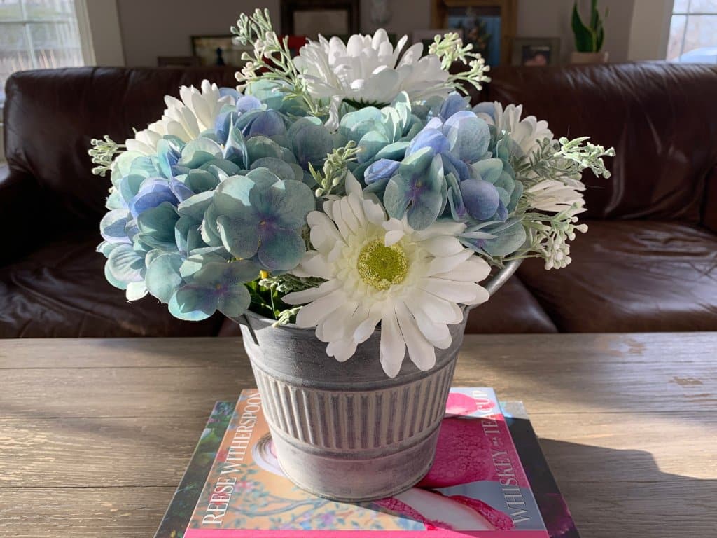 Farmhouse Galvanized Bucket