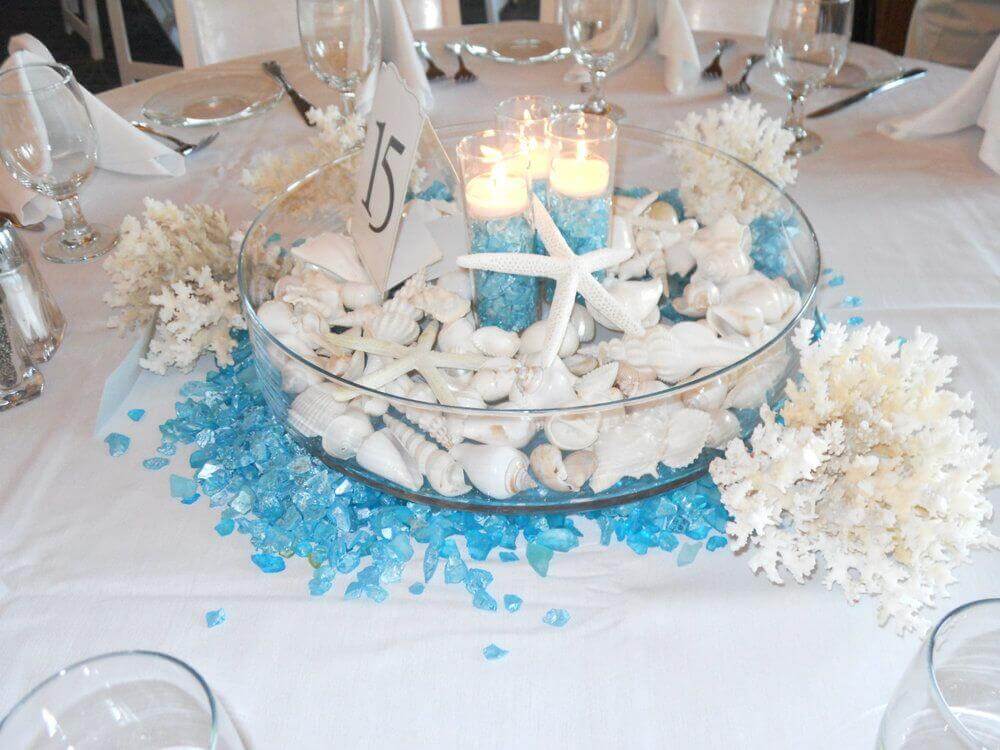 Jar-Candle Centerpiece