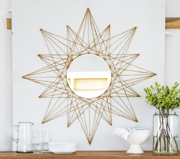 Jute Rope Mirror