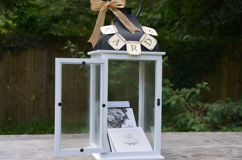 Lantern Wedding Card Box