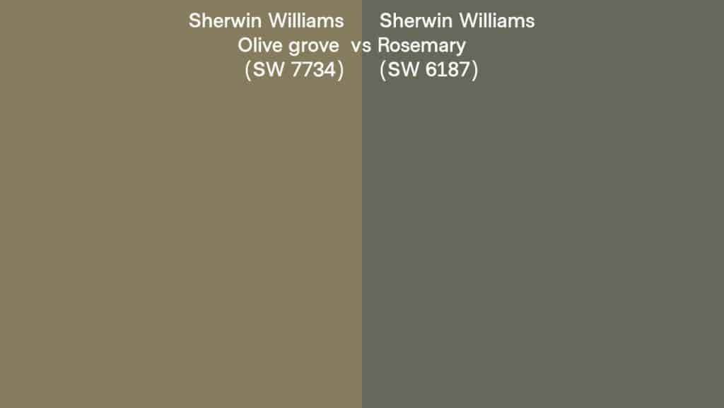 Rosemary SW 6187 - Green Paint Color - Sherwin-Williams