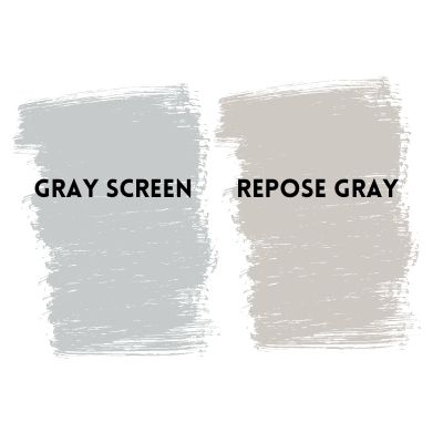 SW Gray Screen VS SW Repose Gray