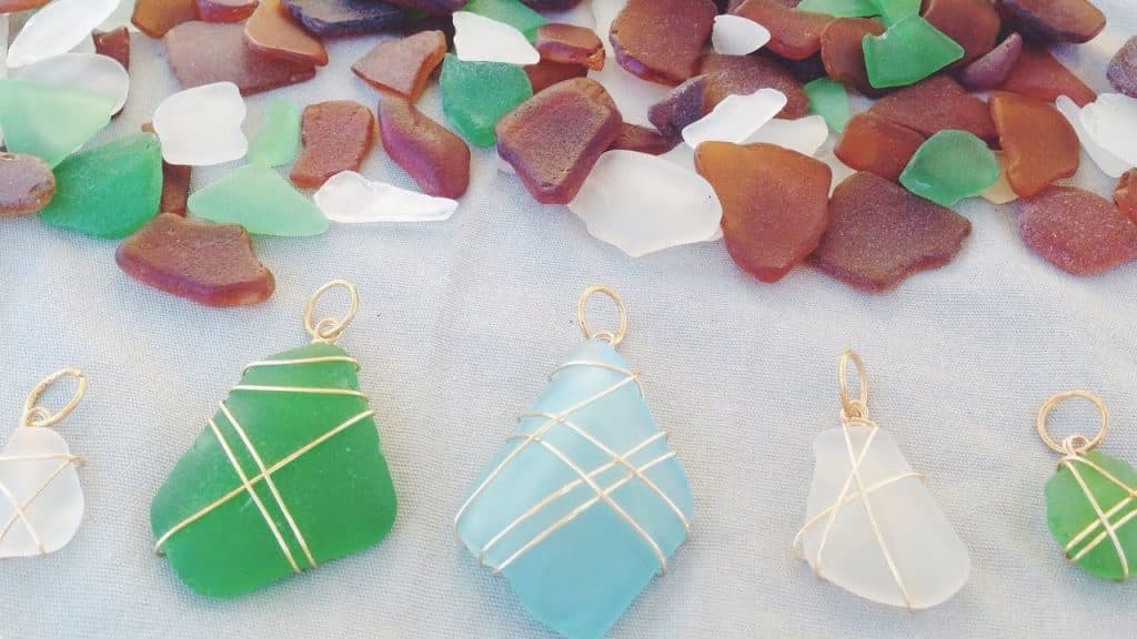 Sea Glass Earrings