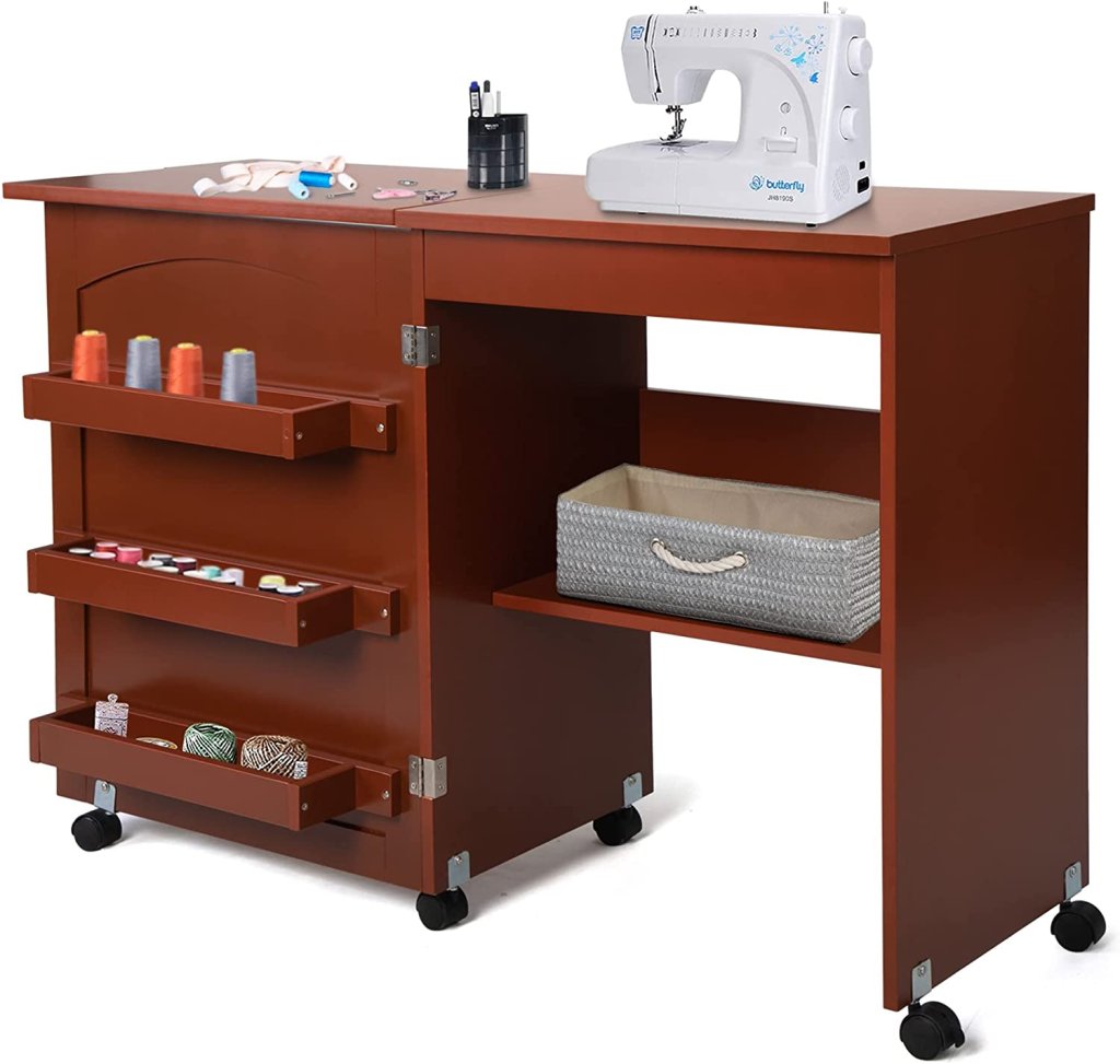 Sewing Machine Cabinet Desk