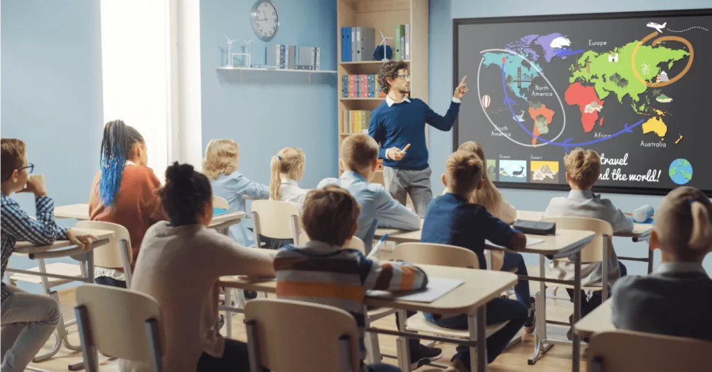 Smartboard with Projector