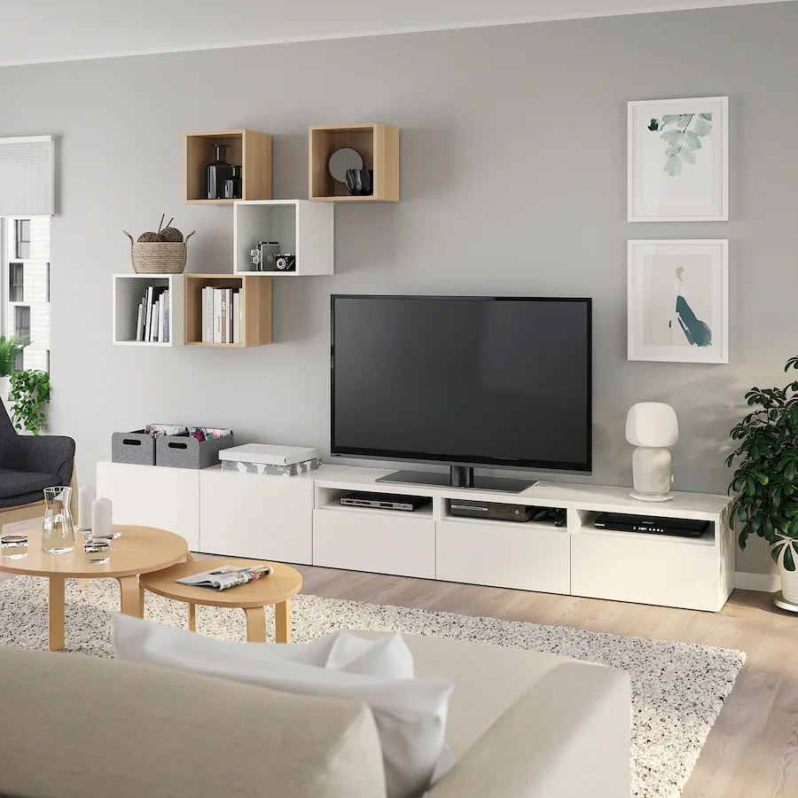 TV Stand Combo with Floating Shelves .jpg
