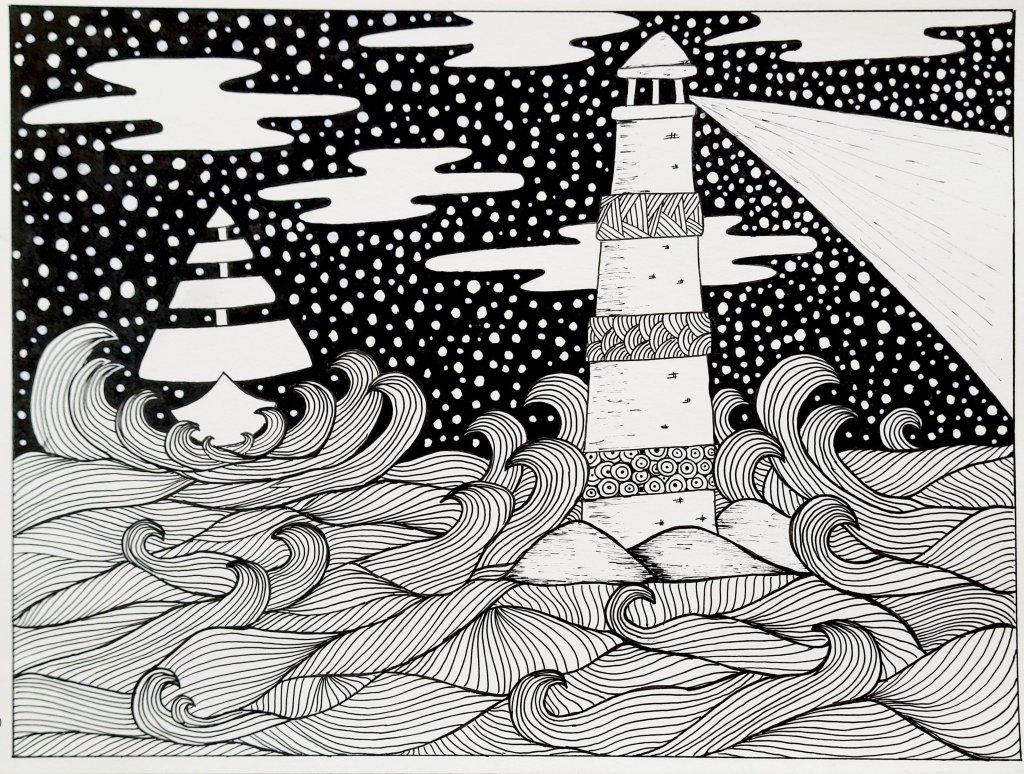 The Lighthouse and the Sea