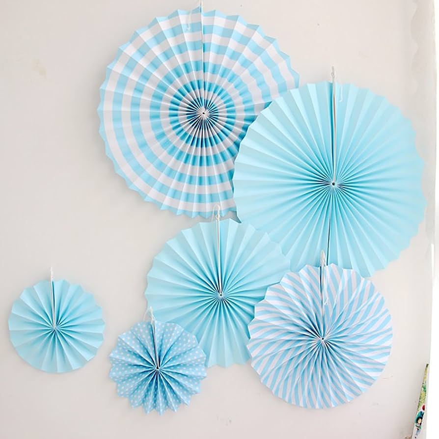 Tissue Paper Collapsible Fans