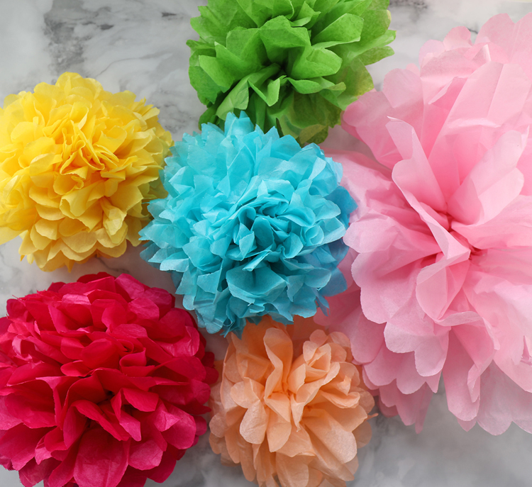 Tissue Paper Flowers