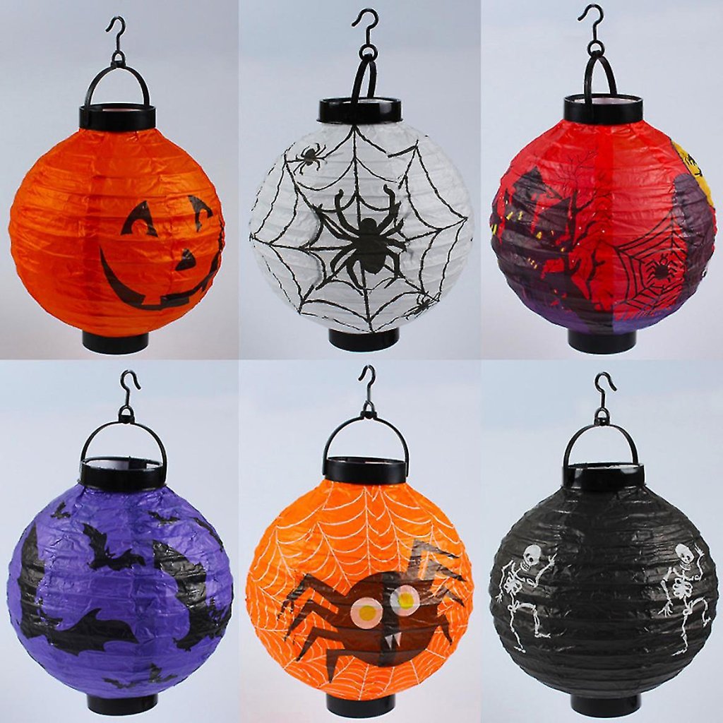 Tissue Paper Lantern Ornaments