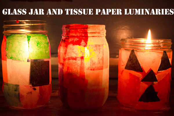 Tissue Paper Luminaries