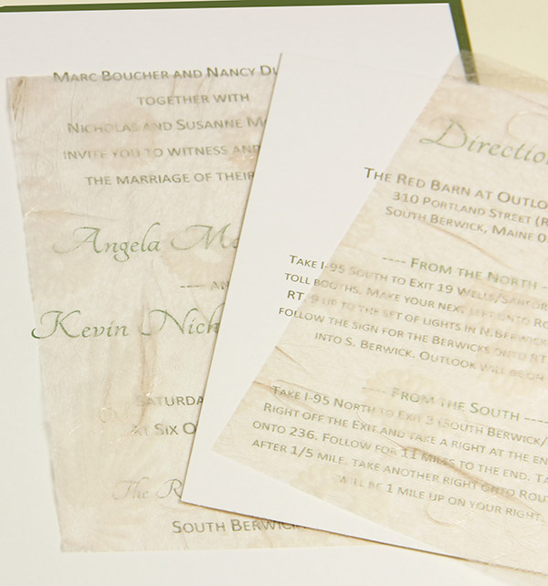 Tissue Paper Party Invitations