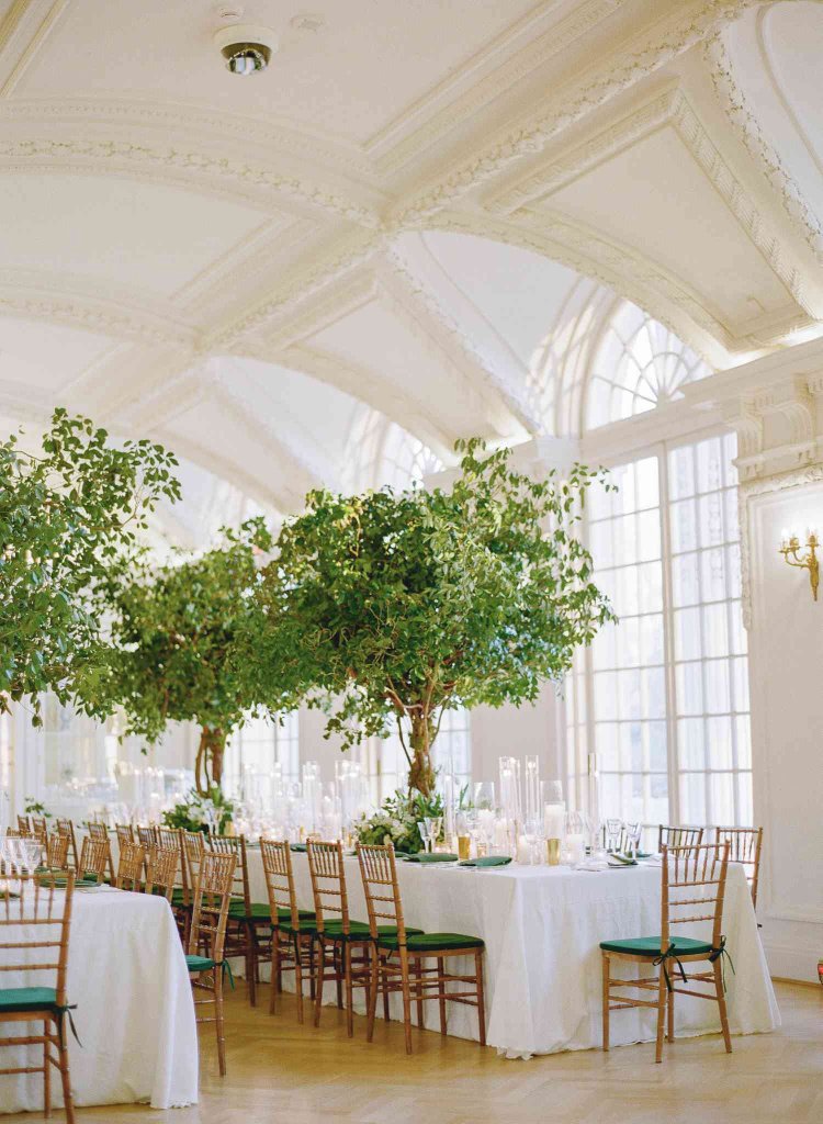 Tree-Inspired Wedding Centrepieces