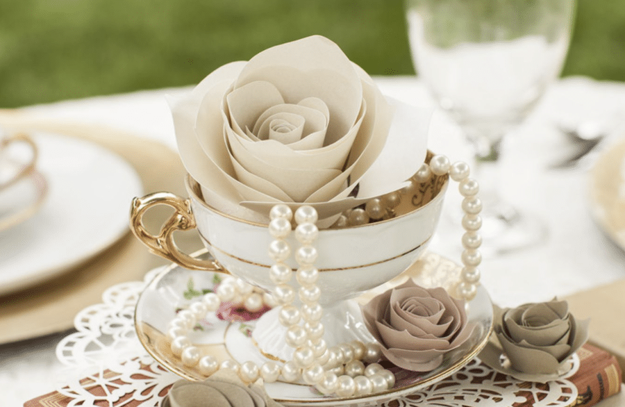 Vintage Teacup Bouquets