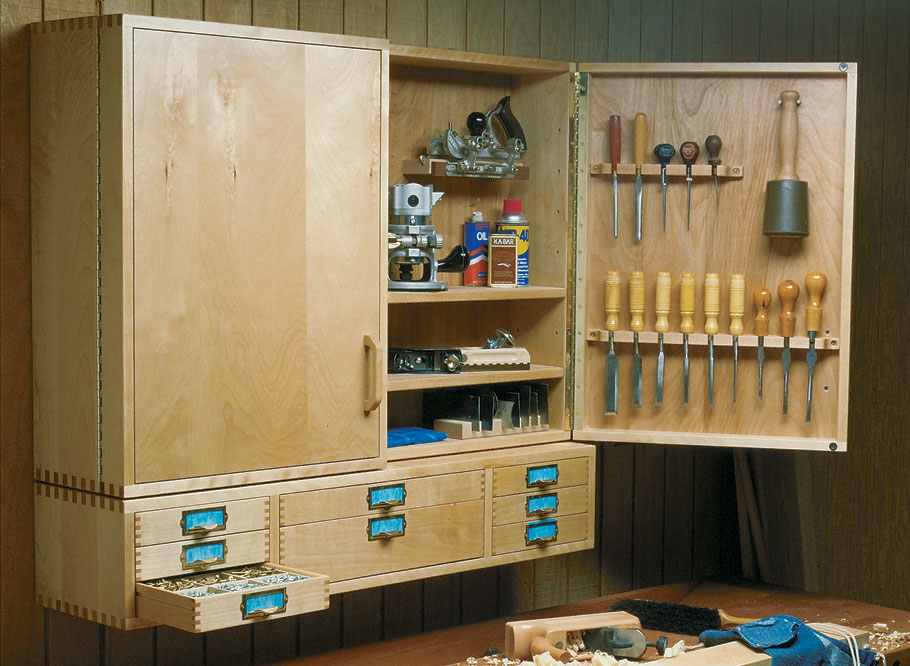 Wall-Mounted Tool Cabinets