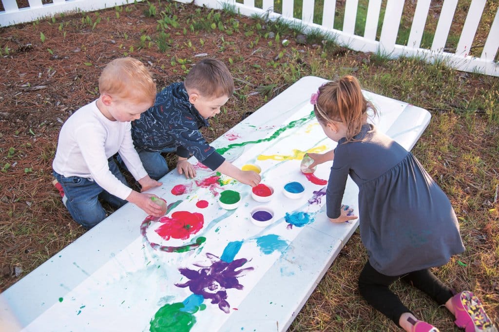 Water Balloon Painting