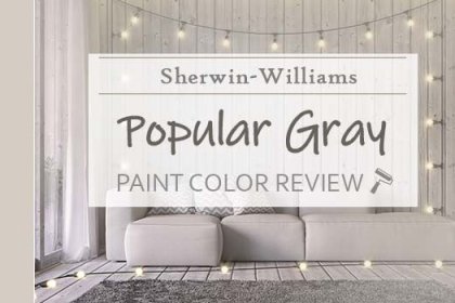 Sherwin Williams Popular Gray SW 6071 – Is It a True Gray?