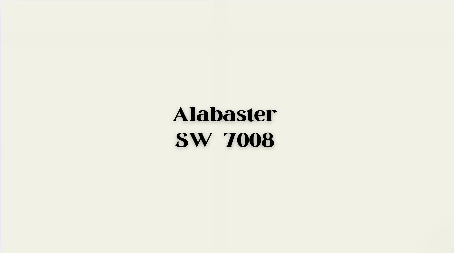 Alabaster SW 7008