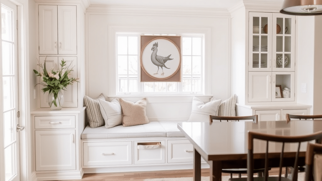 Built-in Seating Storage