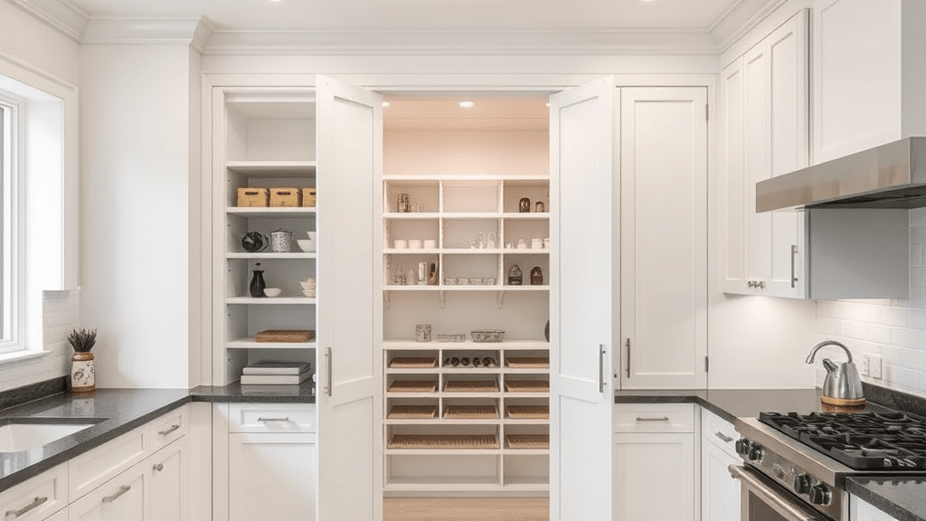 Hidden Pantry Entry