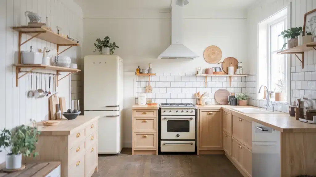 Scandinavian Design with Light Wood
