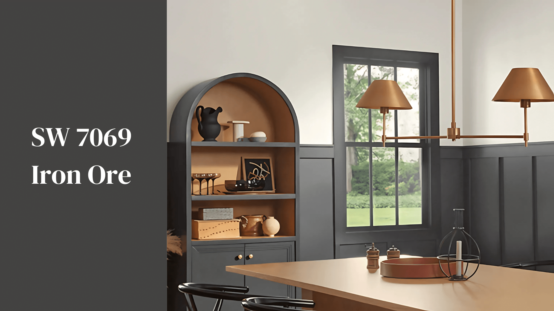 Sherwin-William's Iron Ore Color Palette