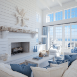 beach house coastal fireplace ideas